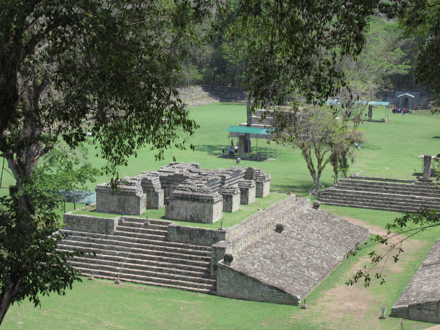 The ruins of Copán Ruinas - Chile to Mexico